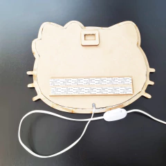 Imagen de Cuadro Hello Kitty Iluminado