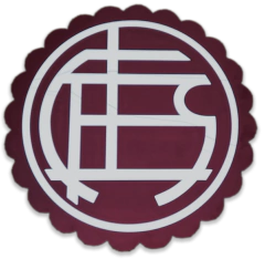 Escudo Club Atlético Lanús acrílico espejo inastillable en internet