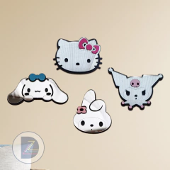 Kit Kitty & Friends 4 cuadros + 4 Imanes - tienda online