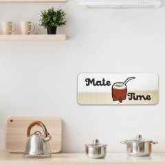 Cuadro espejado Mate Time color - Trikceri