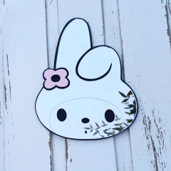 Imagen de Espejo My Melody Acrílico con florcita