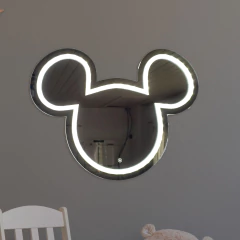Espejo Mickey Iluminado + touch