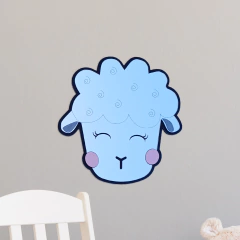 Espejo Acrílico Ovejita inastillable con detalles en color - comprar online