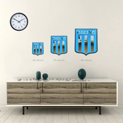 Escudo Racing espejo acrílico Inastillable