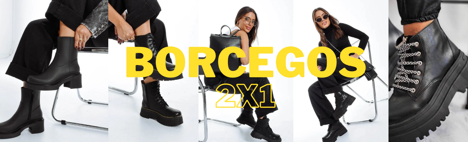 <p><span style="font-size: 18px">2x1 en Borcegos</span></p>