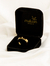 Aliança Zircônia Folheado Ouro 18k