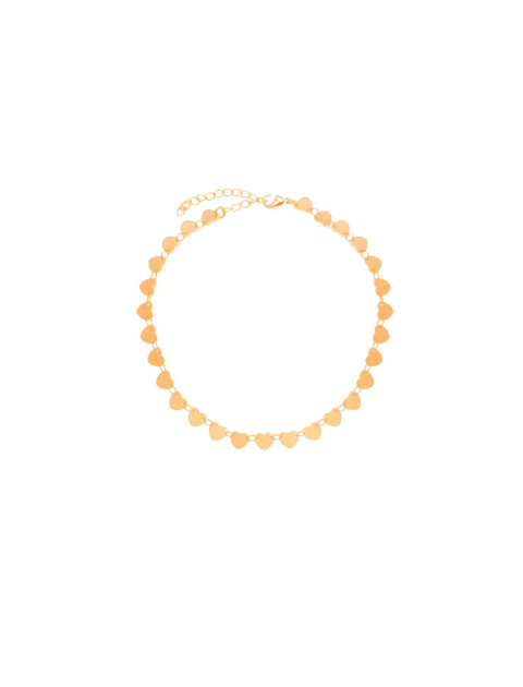 Tornozeleira Corações Lisos