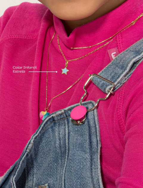 Colar Infantil Estrela