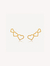 Brinco Ear Cuff Coração Vazado - comprar online
