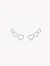 Brinco Ear Cuff Coração Vazado - loja online