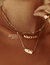 Colar Choker Retas e Gotas Zircônias
