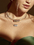 Colar Choker Retas e Gotas Zircônias - comprar online