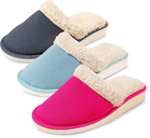 Pantufla dama con corderito (2040S)