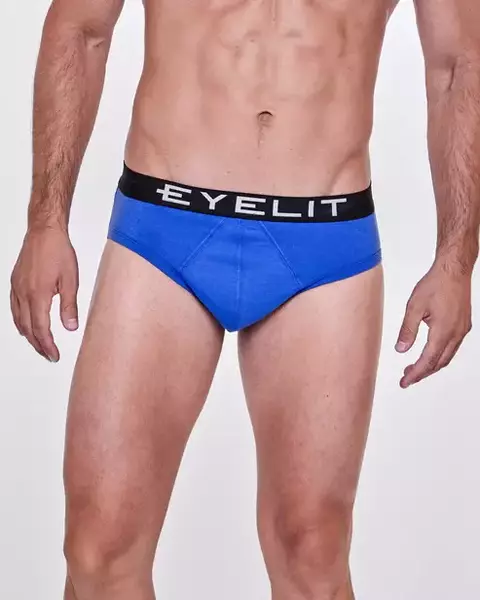 Calzoncillo slip de algodón con lycra y elástico expuesto (329) - comprar online