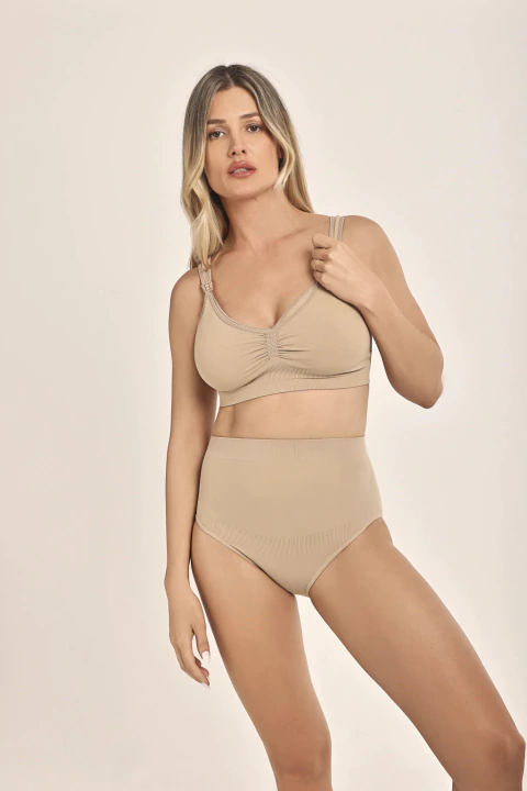 Corpiño maternal de microfibra (938)