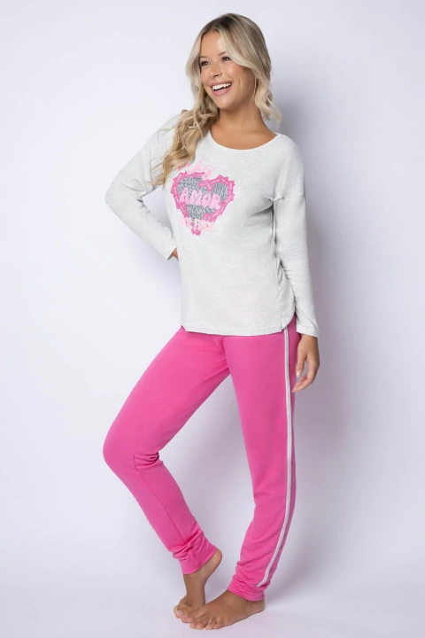 Pijama dama manga larga So Much Love (11762) - comprar online