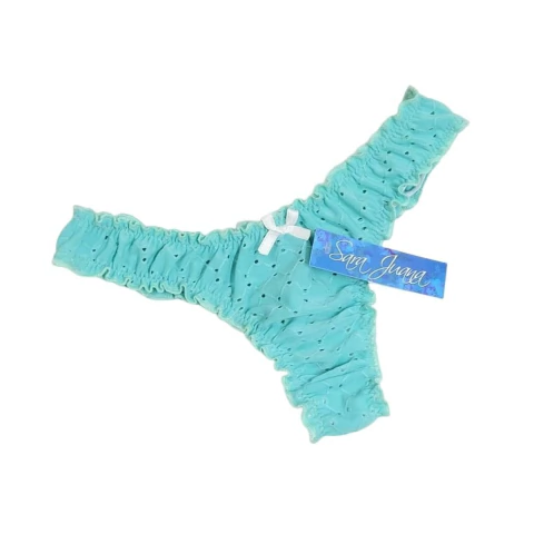 Bombacha colaless mágica de broderie (1007B)