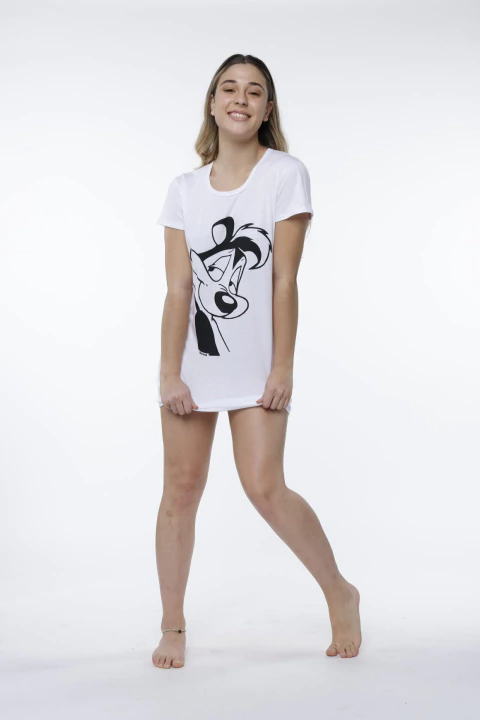 Remerón manga corta con estampa (2100C) - comprar online