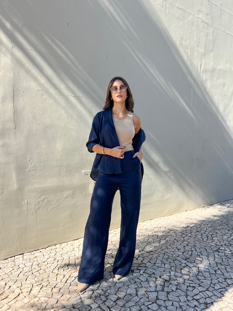 pantalona de linho gaby - comprar online
