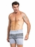 Pack x3 Boxer Sin Costura Rayado Dufour Art 11812 - Malata