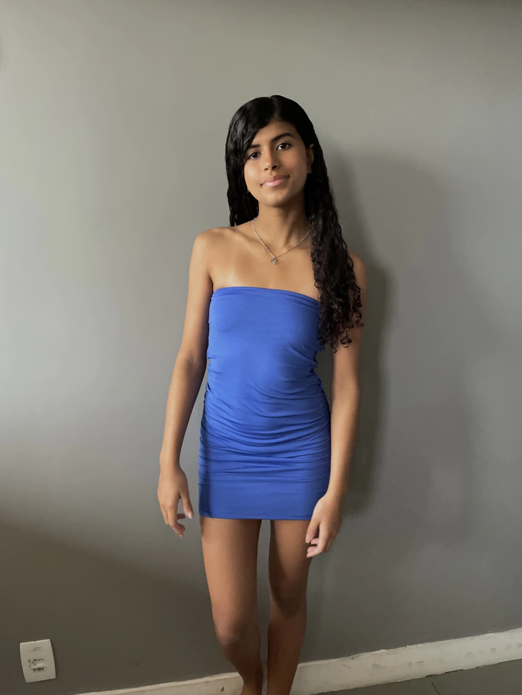 Vestido Yas azul