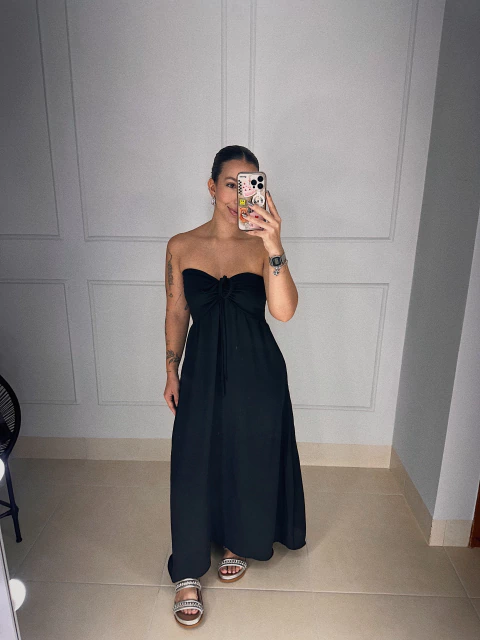 VESTIDO LAZULI - PRETO - comprar online