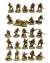 Desert Rats Exército Britânico Perry Cartela 12 Mini Wwii - Nithzen Wargames Hobby Store