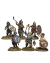 Rus Unarmoured Warriors Victrix Cartela 6 Miniatura Vxda018
