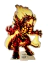 Diabolous Miniatura 2d Pvc Rpg Dnd Token Colossal Demônio
