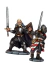 Knight & Templar Frostgrave 2 Miniatura Metal Fgv202 Rpg