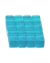 Cubo Marcador 8mm Transparente Azul Claro Pacote 20 Un Token