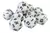 Dado 20 Lados Branco Opaco Acrílico 1 Unidade D20 Rpg - comprar online