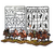 Cartela 6 Miniaturas Norman Cavalry Victrix Dark Ages na internet