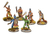 Guerreiro Asteca Wargame Atlantic Cartela 6 Miniatura Aztec