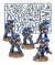 Infernus Space Marine Mono Pose Warhammer 40k Cartela 5 Mini na internet