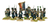 Cartela 15 Miniatura Napoleonic Old Guard Grenadiers Victrix - comprar online