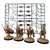 Cartela 4 Minis Romanos Legionários Avançando Victrix