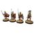 Cartela 4 Minis Romanos Legionários Avançando Victrix - comprar online