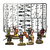 Victrix Cartela Normand Infantary 8 Miniatura Medieval