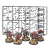 Infantaria Orc Oathmark Frostgrave Rpg Cartela 5 Miniatura - Nithzen Wargames Hobby Store