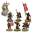 Cartela 6 Comandantes Late Anglo Saxons Victrix Dark Ages - comprar online
