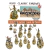 Cavalaria Esqueleto Wargames Atlantic caixa 25 Miniatura