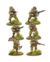 Cartela (6) Miniaturas Soldados Americanos Infantaria Us - comprar online
