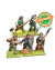 Halfling Spearmen Oathmark 5 Miniatura Metal Oakhf03 Rpg