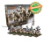 Teutonic Knights Fireforge Caixa 12 Miniatura Saga Rpg