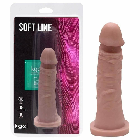 Pênis de borracha 17 x 4