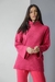 Blusa ampla canelada-