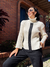 Blusa canelada listras-