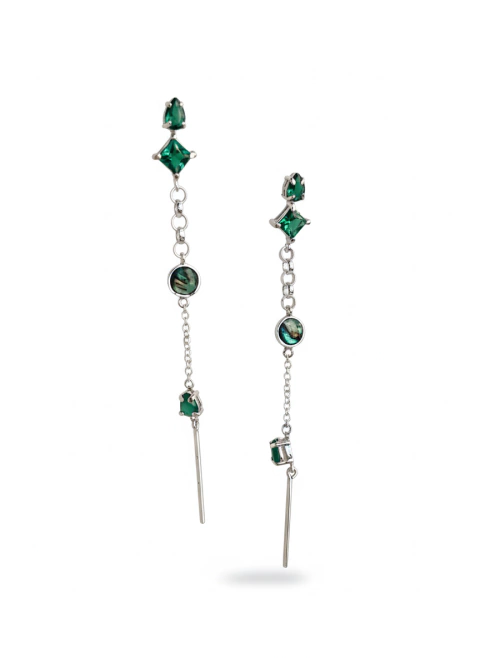 Brinco Solana | Abalone | Prata 925 - comprar online