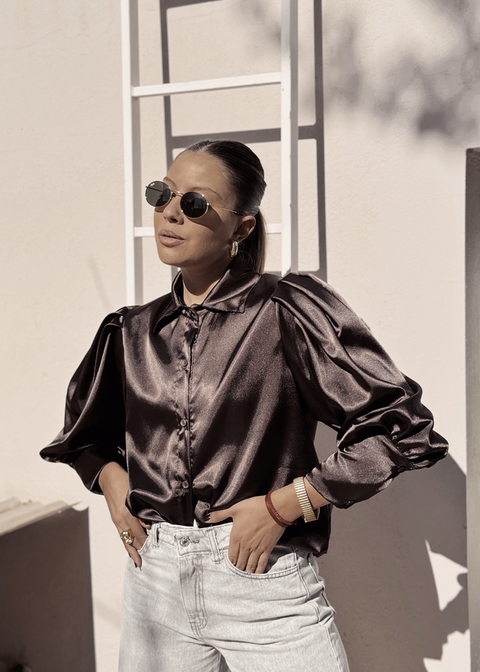 Camisa mocha mousse - comprar online